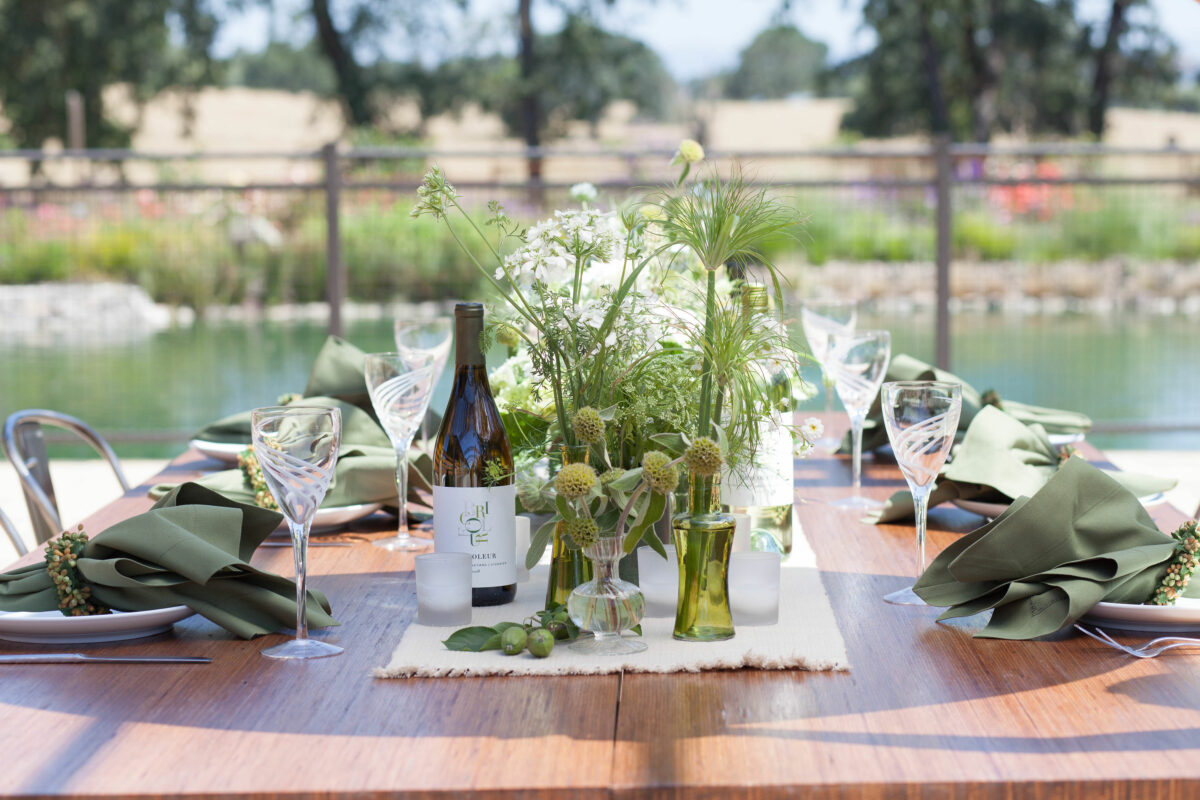 Outdoor tasting at Bricoleur Vineyards in Windsor. (Courtesy of Bricoleur Vineyards)