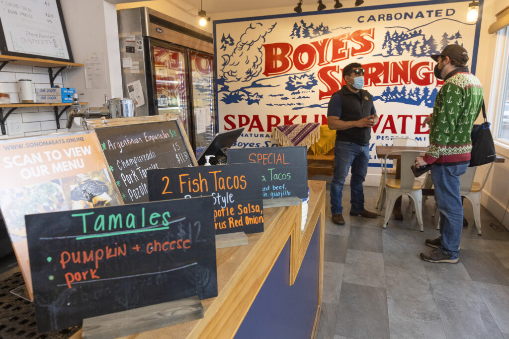 Sonoma Eats in Boyes Hot Springs on Wednesday, December 1, 2021. (Photo by John Burgess/The Press Democrat)