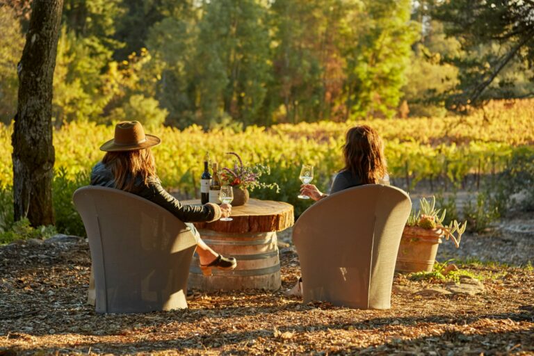 Wine tasting at Bartholomew Estate Vineyards and Winery in Sonoma. (Steven Krause)