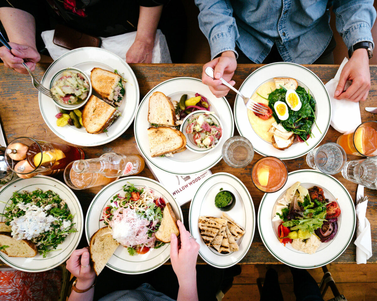 At Willow Wood Market Cafe in Graton. (Mariah Harkey/for Sonoma County Tourism)