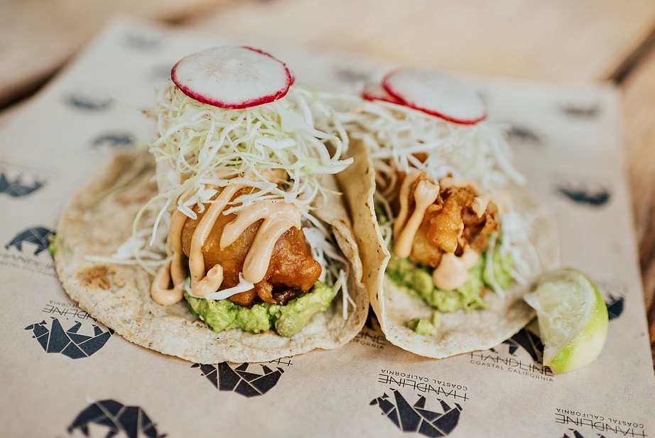 Fish tacos from Handline in Sebastopol. (Handline)