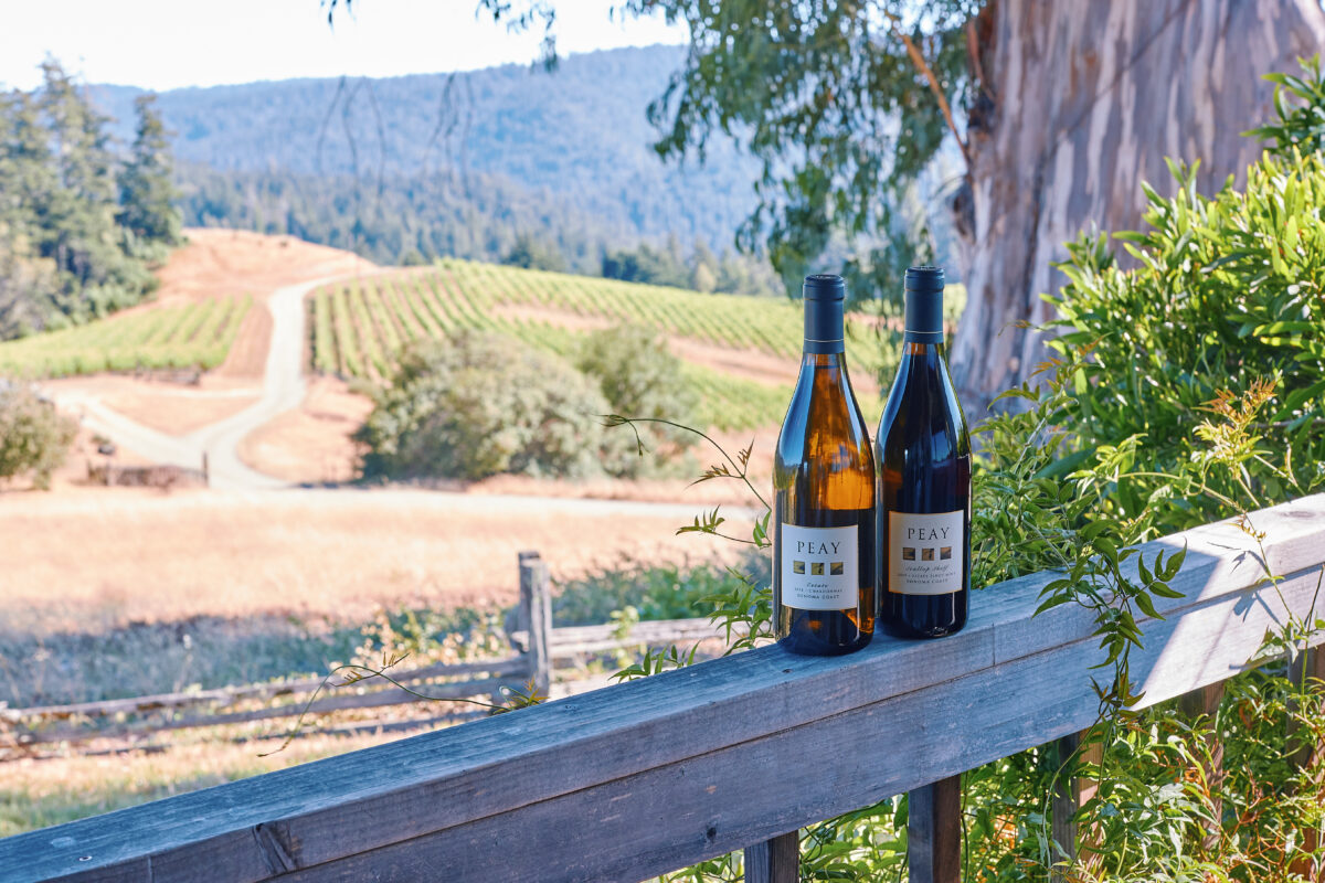 Wines from Peay Vineyards. (Kim Carroll / for Sonoma Magazine)