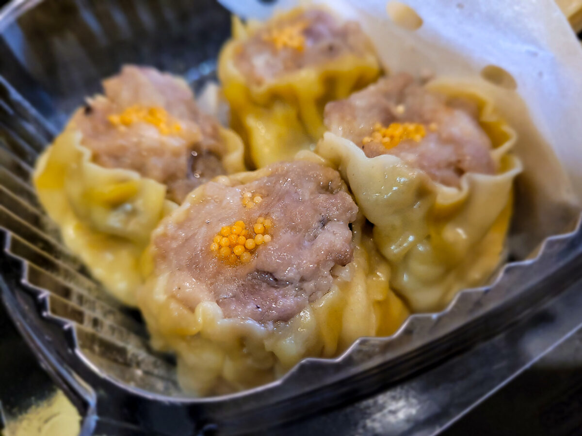Shu mai from Hang Ah restaurant in Santa Rosa. Heather Irwin, Press Democrat.