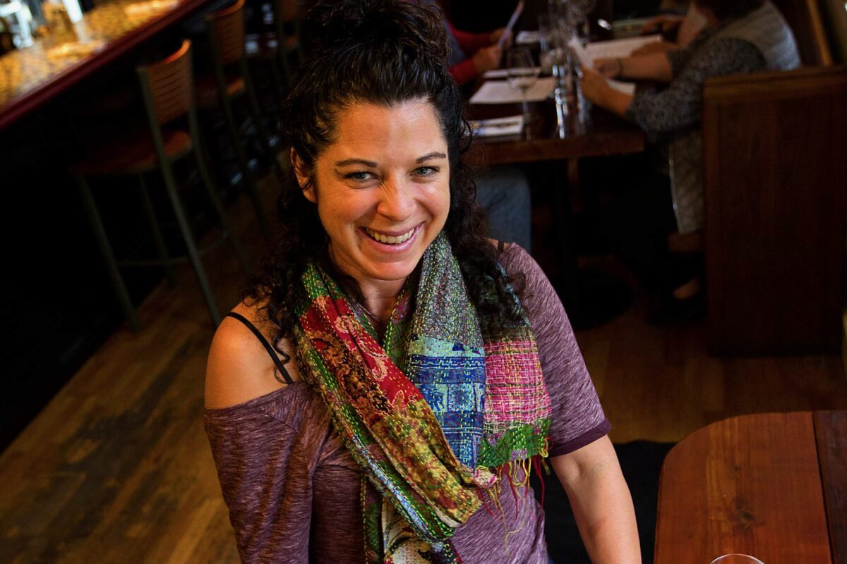 Owner/chef Sarah Piccolo at the Fork Roadhouse on Bodega Hwy. west of Sebastopol. (JOHN BURGESS/The Press Democrat)