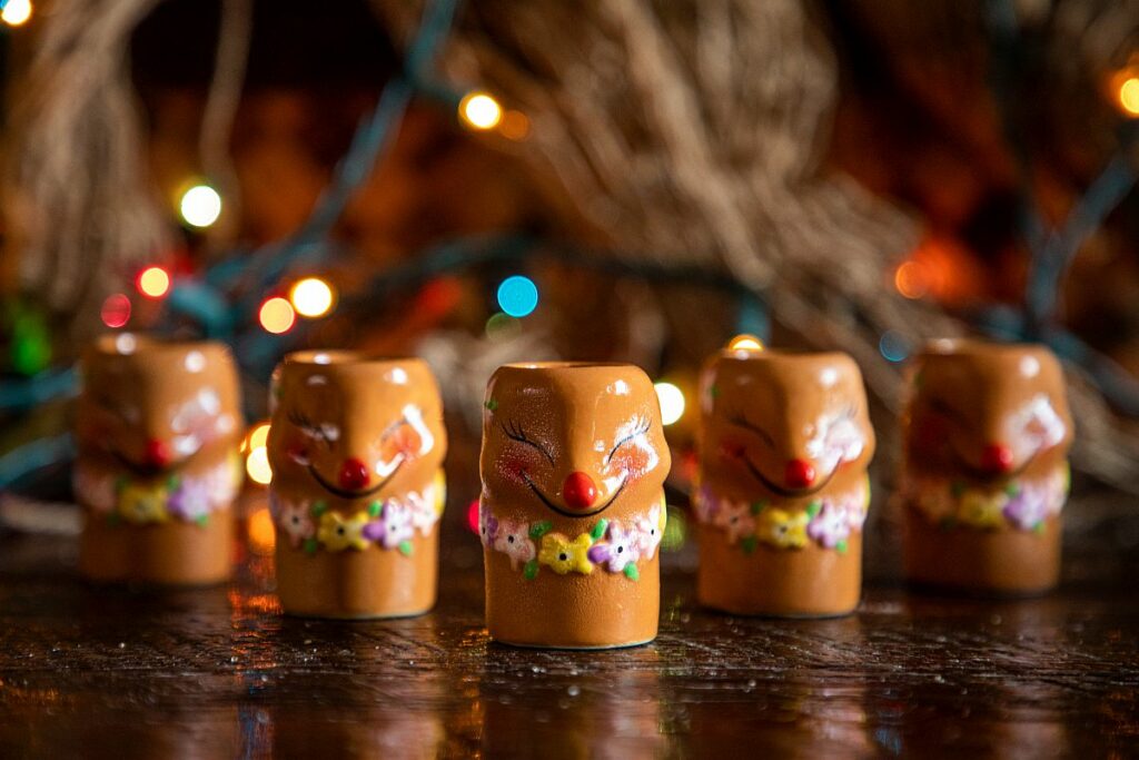 Top Shelf Elf cocktail (house spiced rum, falernum, cinnamon) on the Sippin’ Santa menu at the Lazeaway Club at Santa Rosa’s Flamingo Resort. (Courtesy Sippin’ Santa)