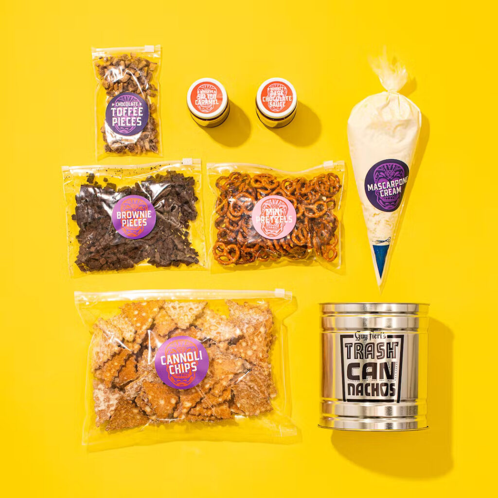 Guy Fieri's Trash Can Dessert Nachos. (Photo courtesy of Goldbelly)