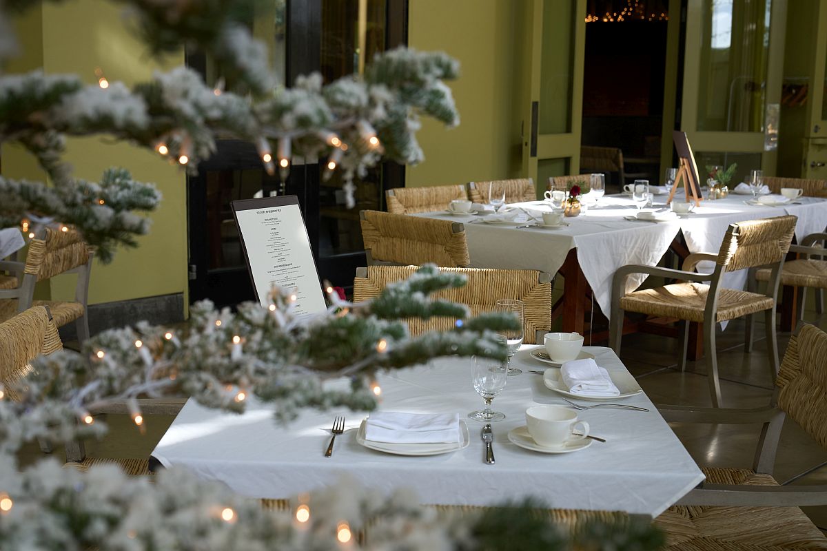 Holiday Tea at Hotel Healdsburg