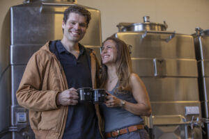 Winemaker Bibiana Gonzales Rave also has a passion for coffee. Along with her husband, Jeff Pisoni, she produces fair-trade coffee Shared Notes at their Pisoni production facility in Rohnert Park. (Chad Surmick / The Press Democrat)