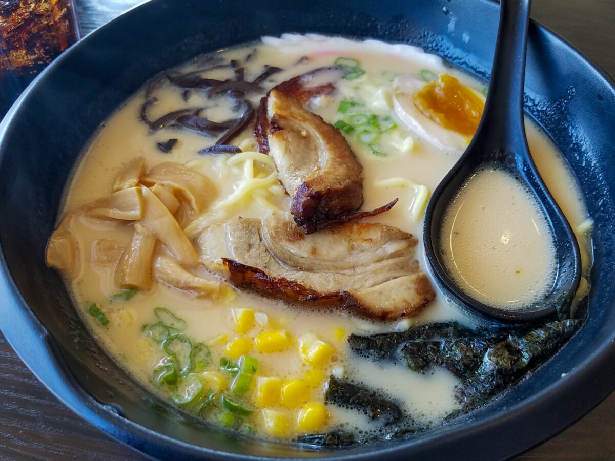Miso butter ramen at Miso Good Ramen in Santa Rosa. (Heather Irwin)
