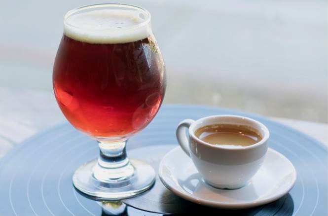 Brew in Santa Rosa, a bar that sells both coffee and beer. (Loren Hansen Photography / BREW) See more at BiteClubEats.com.