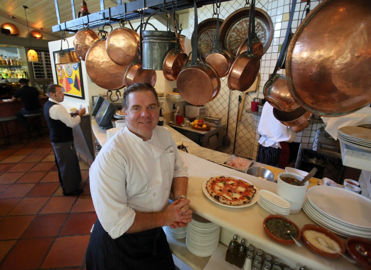 Bistro Don Giovanni's executive chef Scott Warner, Friday, July 18, 2014. (Crista Jeremiason/The Press Democrat)