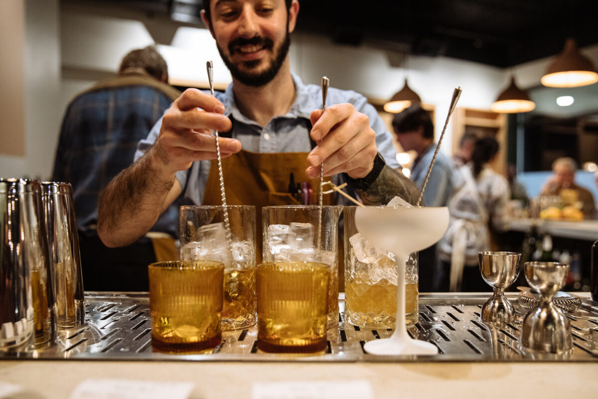 Luma Bar & Eatery in Petaluma opened in 2022 with a cocktail list that includes nonalcoholic drinks, a trend that likely will continue in 2023. (wool + son)