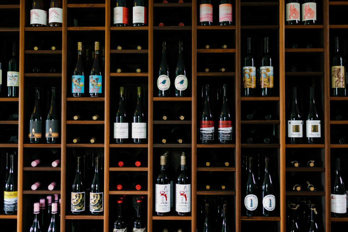 The wine shop at Fog Eater Cafe in Mendocino. (Fog Eater Cafe)