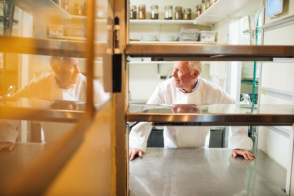 Chef Philippe Jeanty at Bistro Jeanty in Yountville. (Courtesy of Bistro Jeanty)