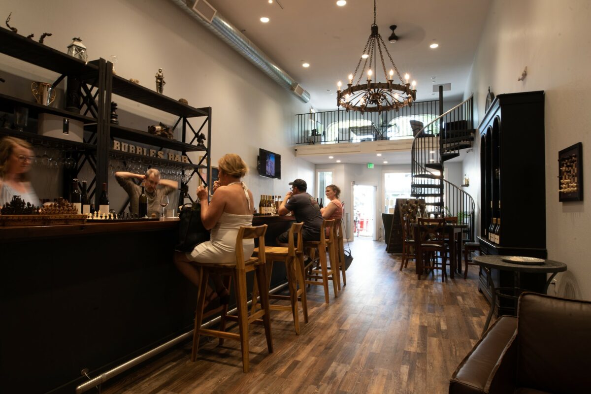 The Black Knight Vineyards tasting room in downtown Petaluma. (Black Knight Vineyards)
