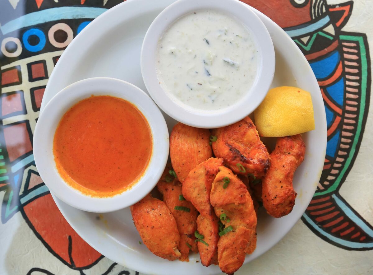 Chicken Kabob at Himalayan Restaurant in Windsor. (Kent Porter/The Press Democrat) 