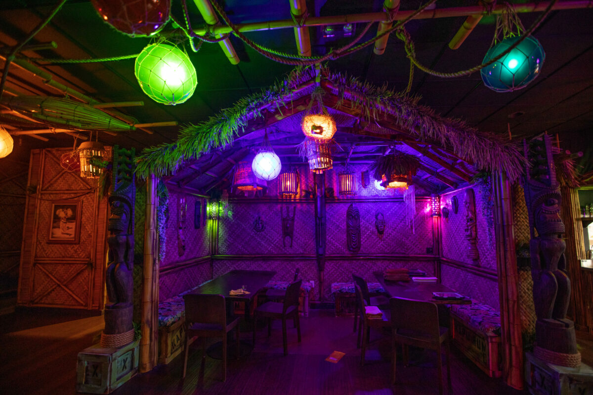 Kapu Bar, a tiki bar and restaurant in the heart of downtown Petaluma on Keller Street, February 1, 2023. (Chad Surmick / The Press Democrat)