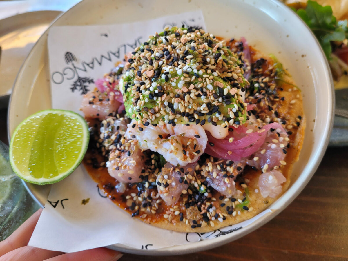 Ceviche at Jazamango in Todos Santos (Heather Irwin/The Press Democrat)