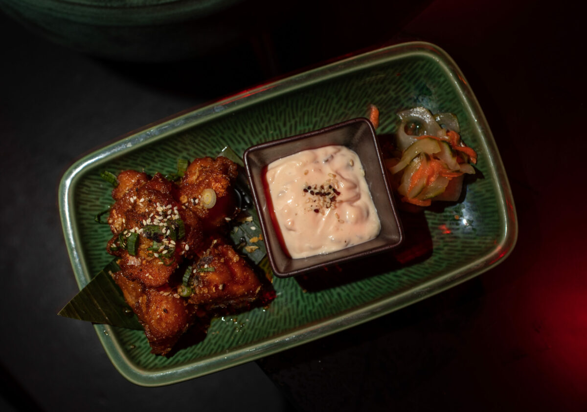 Garlic Chicken at Kapu Bar, a tiki bar and restaurant in the heart of downtown Petaluma on Keller Street, February 1, 2023. (Chad Surmick / The Press Democrat)