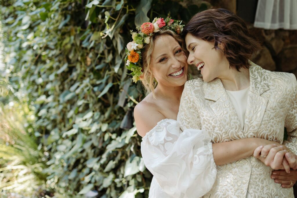 A Dream Wedding at a Wildflower-Filled Santa Rosa Sanctuary