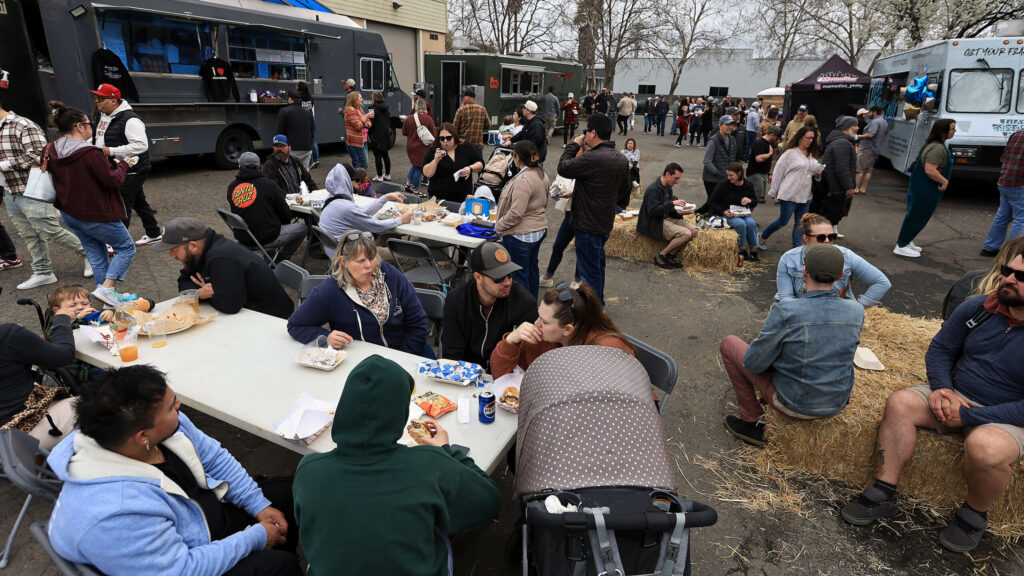 The 2nd Annual Cheesesteak Festival at Parliament Brewing Company in Rohnert Park, Saturday, March 22, 2025. (Kent Porter / The Press Democrat)