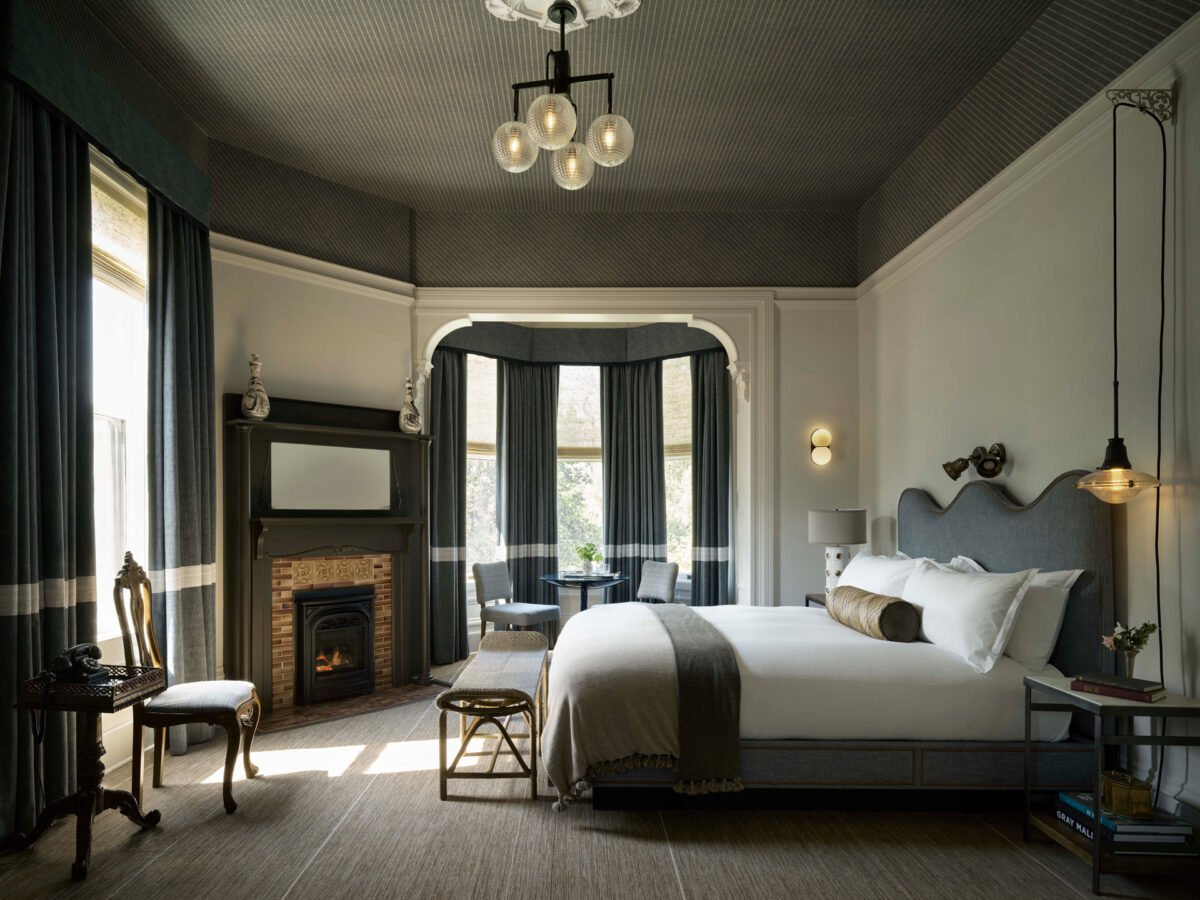A guest room at The Madrona in Healdsburg. (The Madrona)