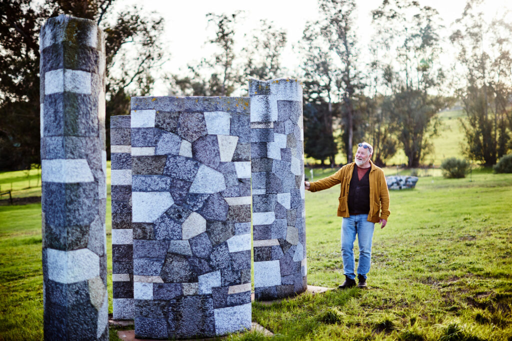 Petaluma Artist Creates Massive Stone Sculptures Worthy of British Royals