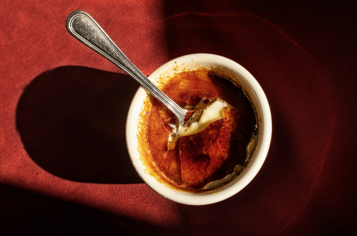 Bourbon Creme Brulee from Americana in Santa Rosa. (John Burgess/The Press Democrat)