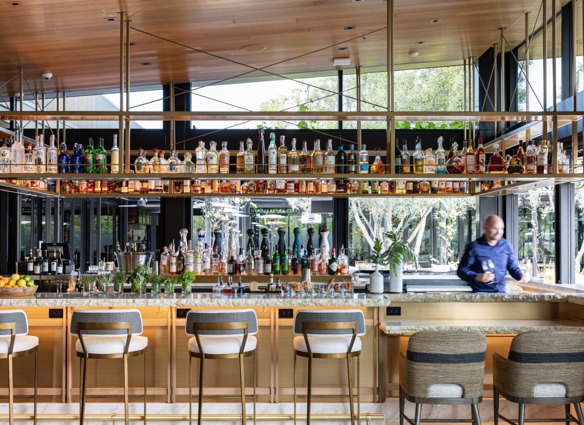 Scout Field Bar at Montage Healdsburg. (Rachel Weill)