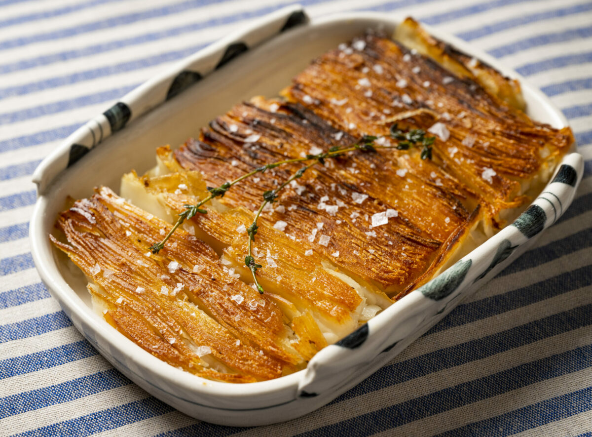 Potato gratin from Moveable Feast offered by Ernest Restaurant in San Francisco. (Moveable Feast)