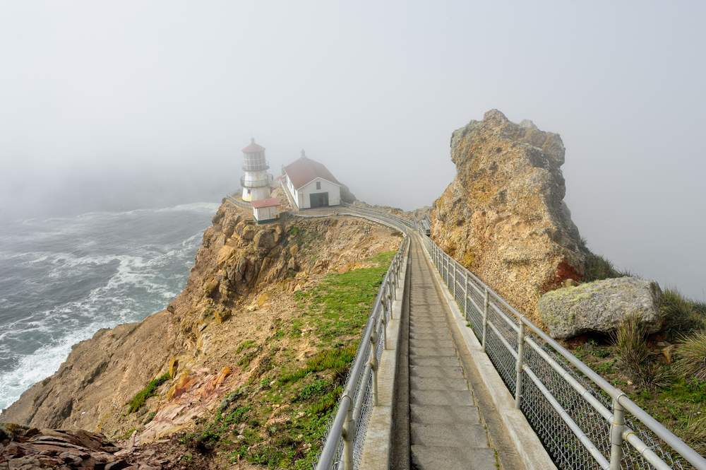Point Reyes Lighthouse at Point Reyes National Seashore