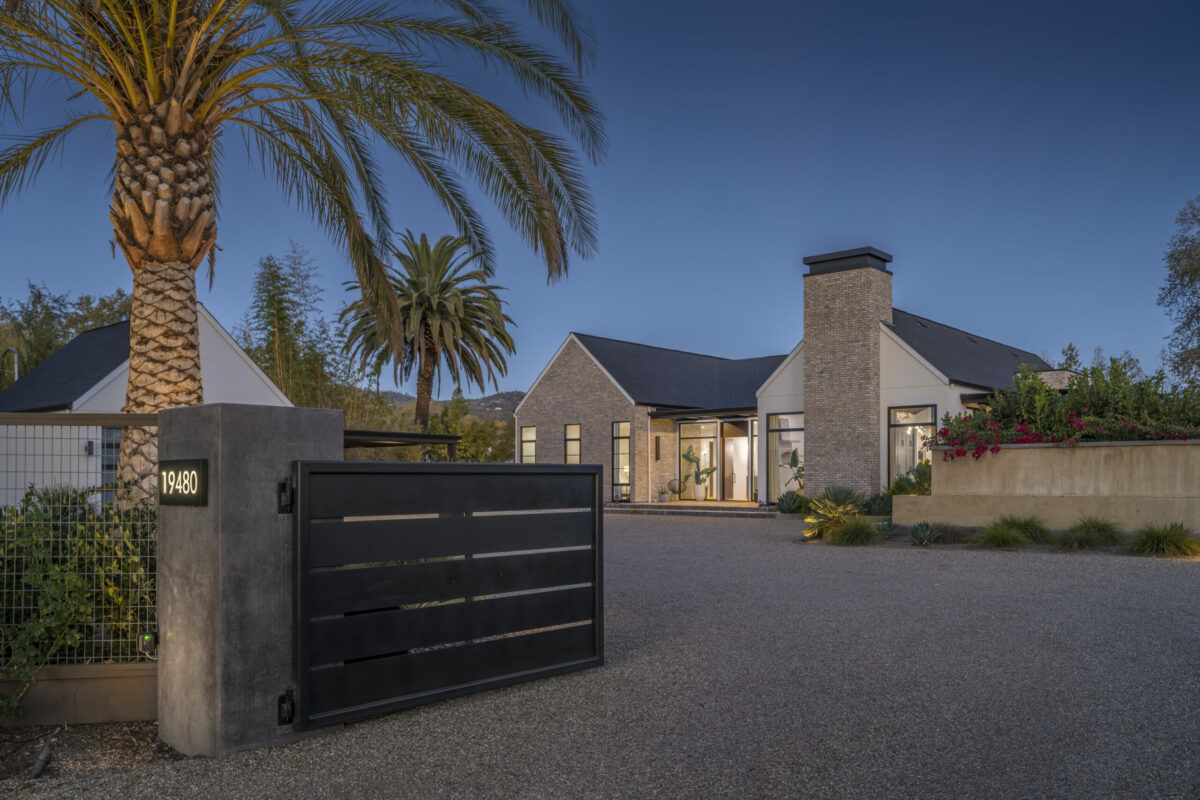 The entry to the home. (Provided by Carol Sebastiani of Sotheby's International Realty)