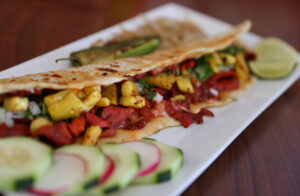 Machete dish at El Fogon Taco Shop in Santa Rosa on Friday, April 14, 2023. (Christopher Chung/The Press Democrat)