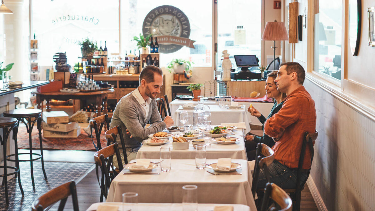 At Maison Porcella in Windsor. (Kim Carroll/For Sonoma Magazine)