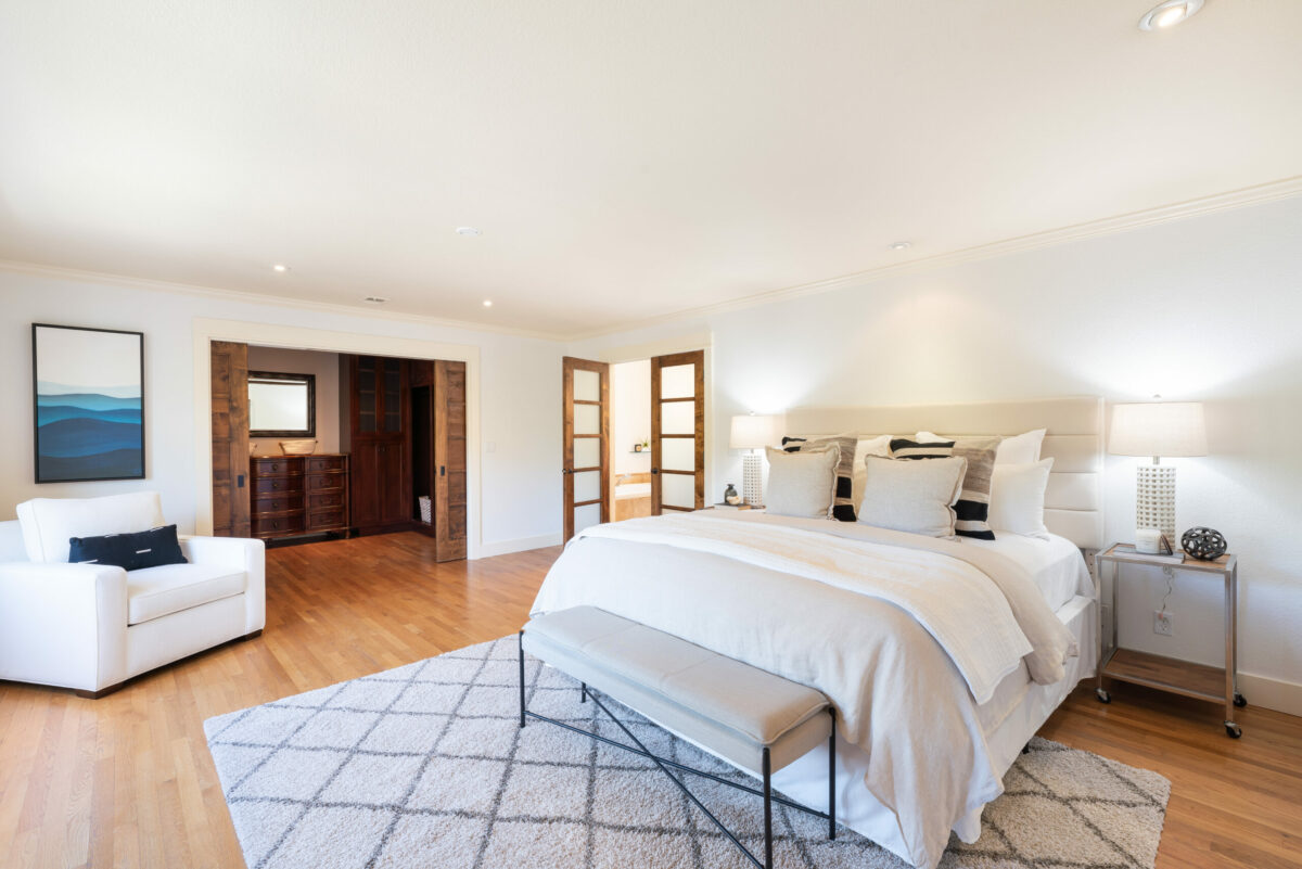 The main bedroom. (Ned Bonzi)