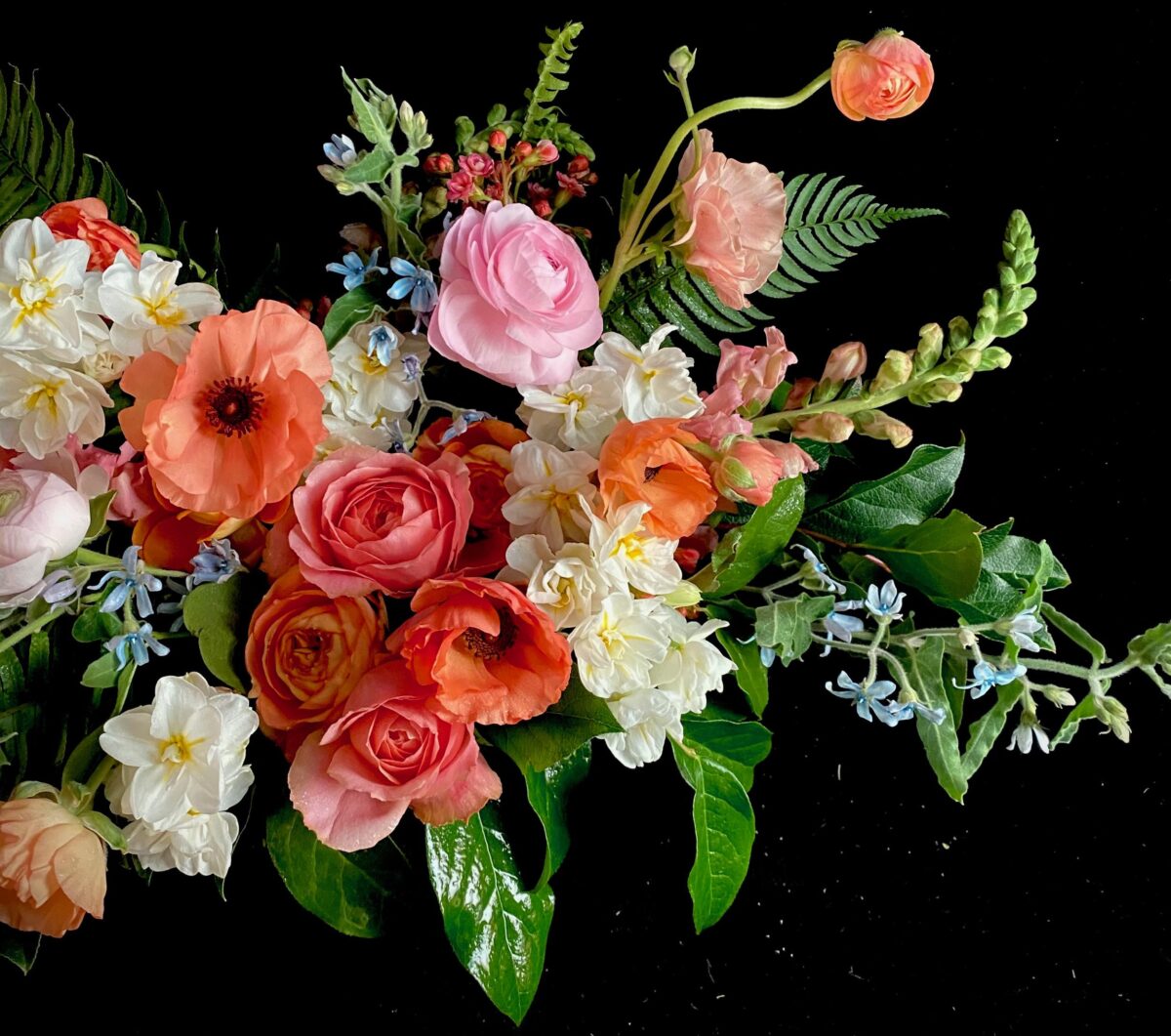 Flower arrangement from California Sister in Sebastopol. (California Sister)