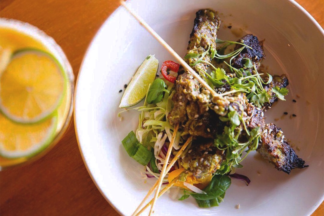 Filet Mignon Skewers at Seared in Petaluma. (Seared)