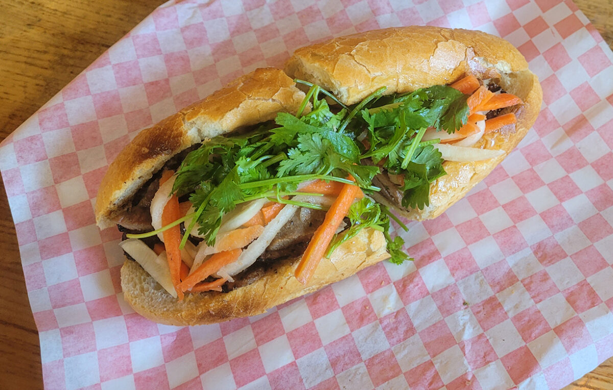 Banh mi at Kettles Vietnamese restaurant (Heather Irwin)