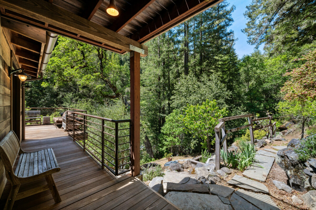 Trails from the balcony. (Lunghi Studios)