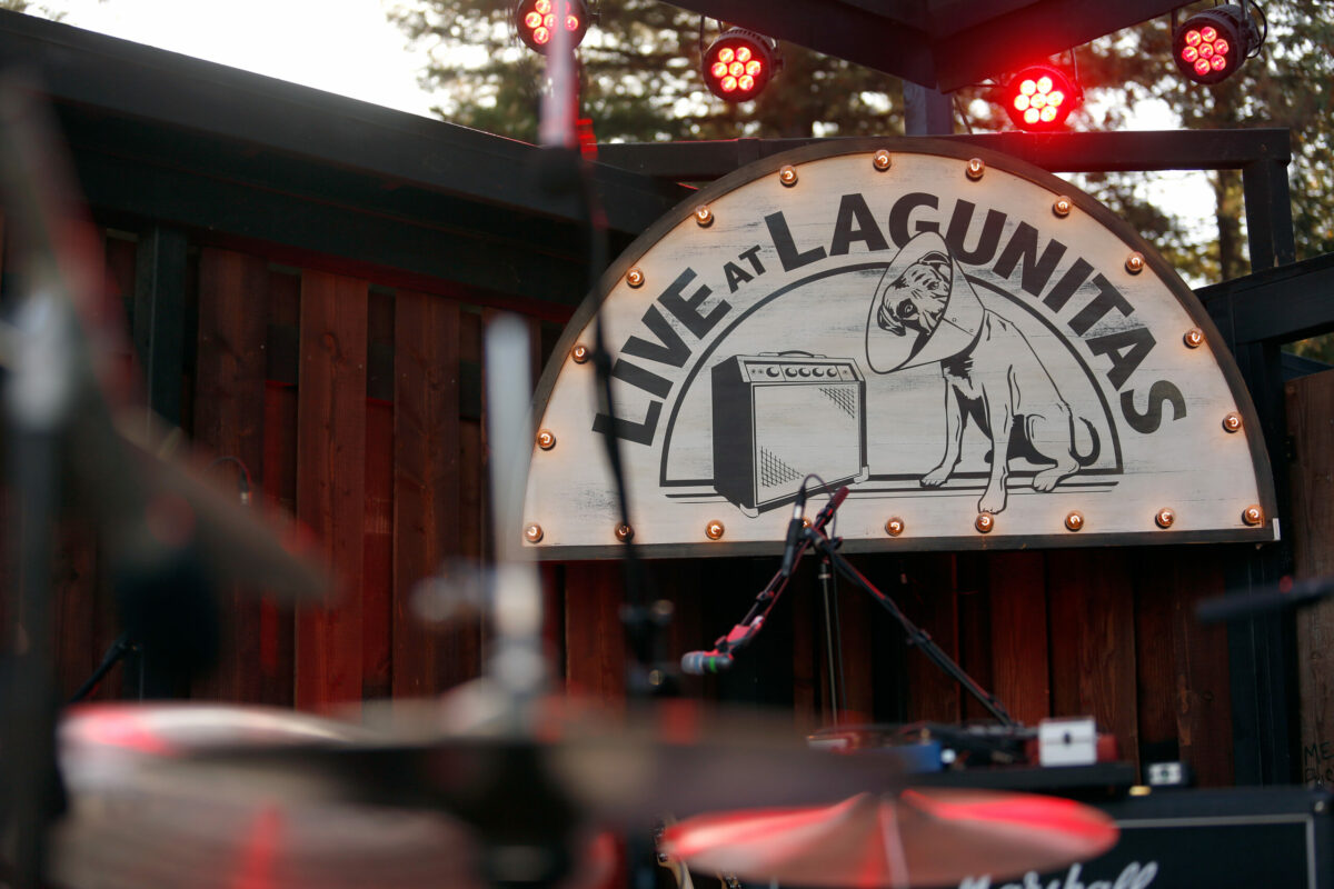 The amphitheater at Lagunitas Brewing Company in Petaluma, California on Tuesday, August 9, 2016. (Alvin Jornada / The Press Democrat)