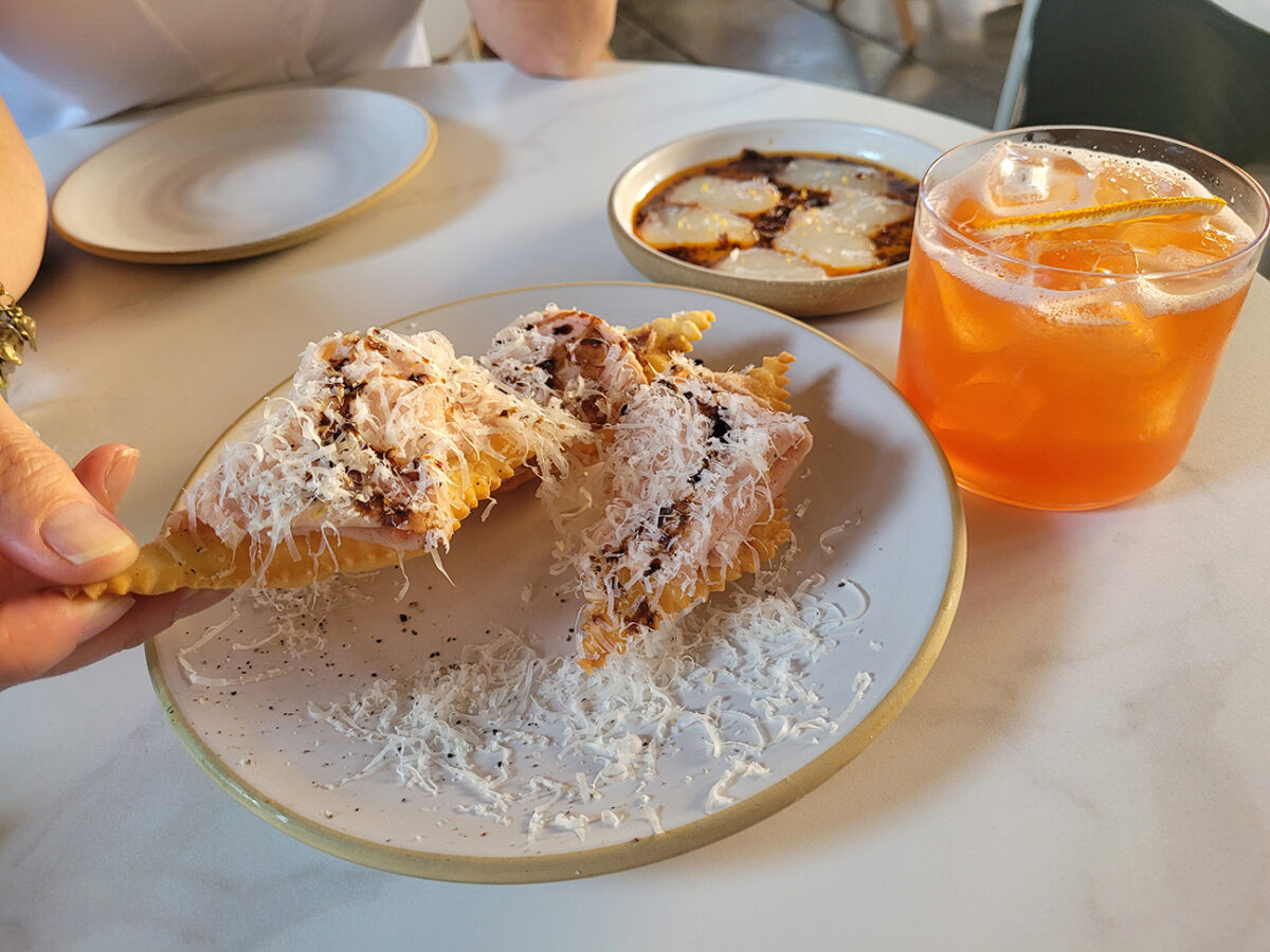 Gnocco Fritto at Molti Amici in Healdsburg. (Heather Irwin)