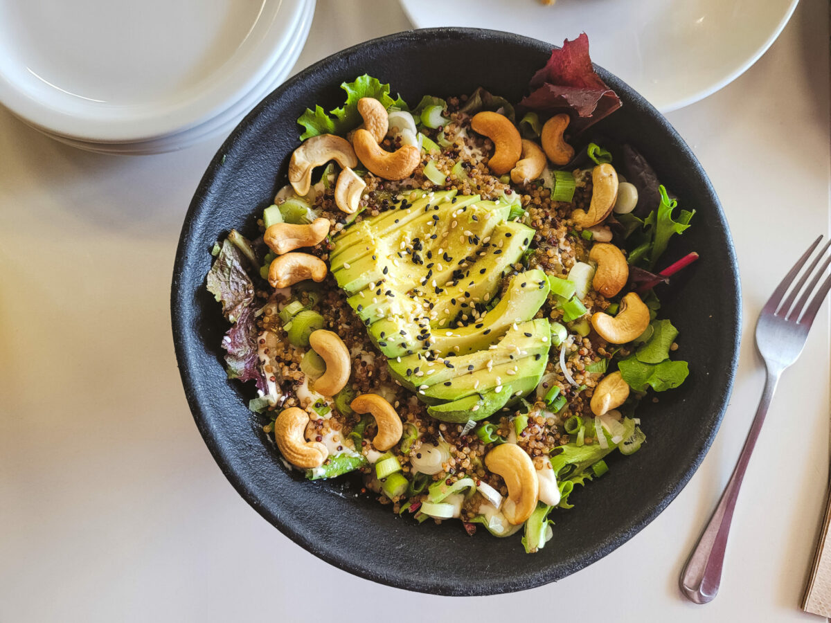 Chile cashew bowl from Cozy Plum in Sebastopol. (Heather Irwin/Sonoma Magazine)
