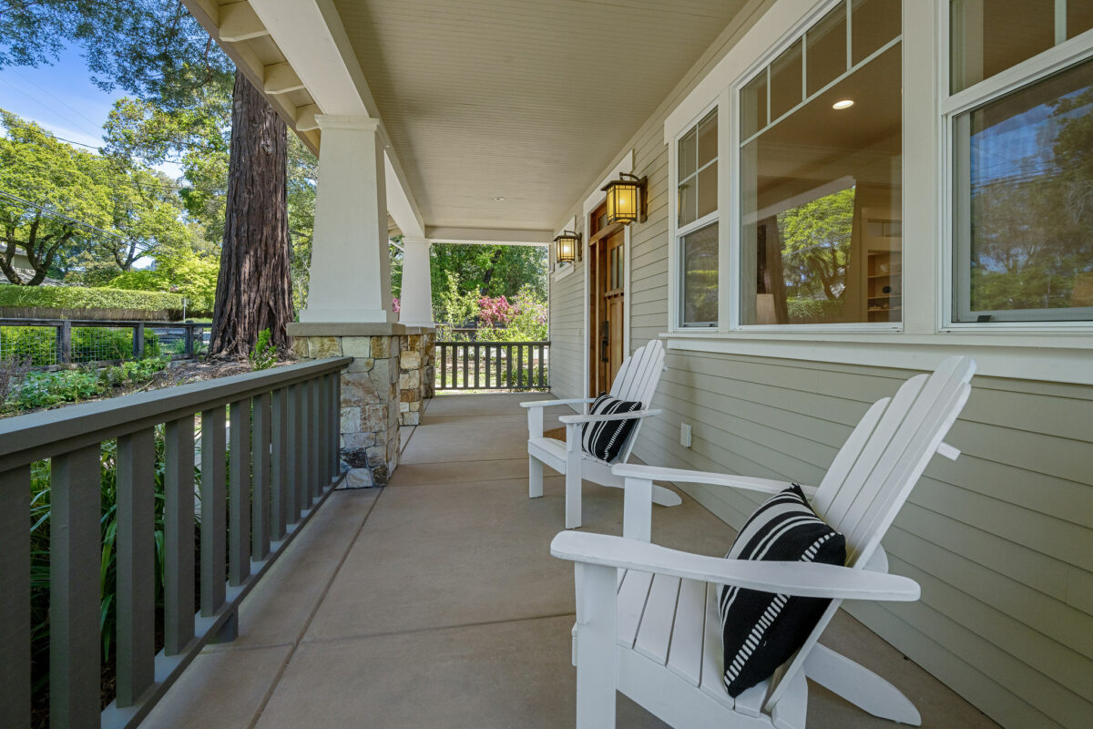Front porch. (Open Homes Photography)