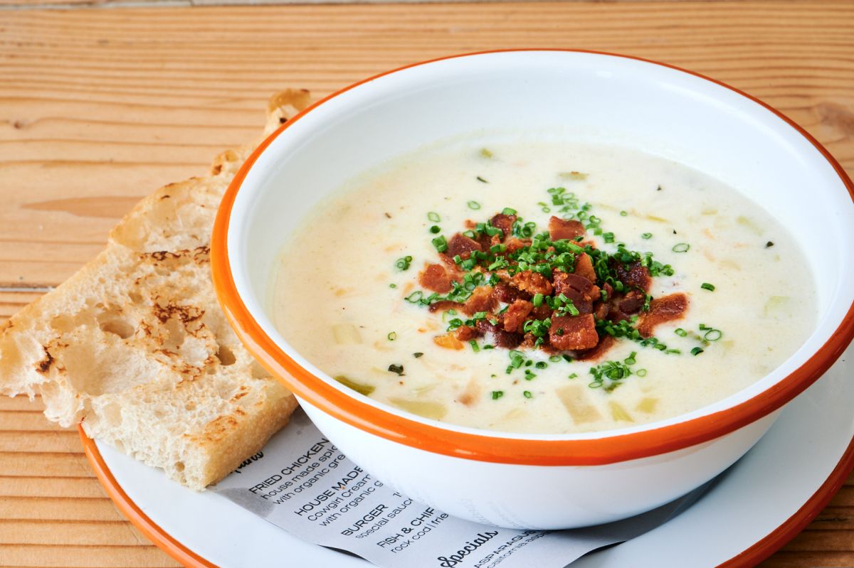 Dillion Beach Coastal Kitchn Clam Chowder