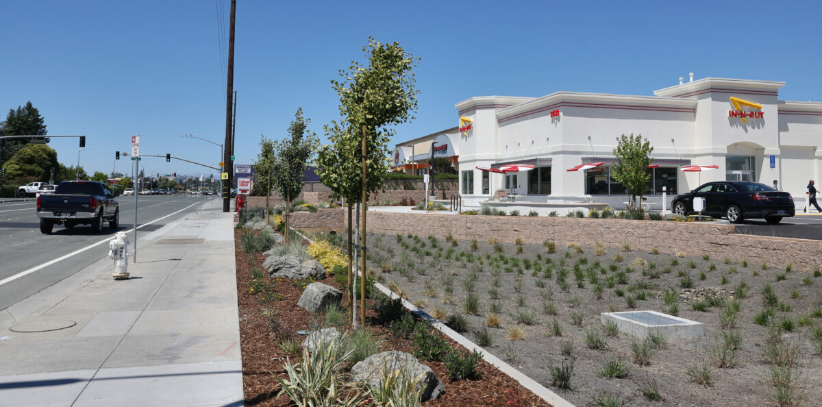 New In-N-Out location along Santa Rosa Avenue in Santa Rosa on Tuesday, July 11, 2023. (Christopher Chung/The Press Democrat)