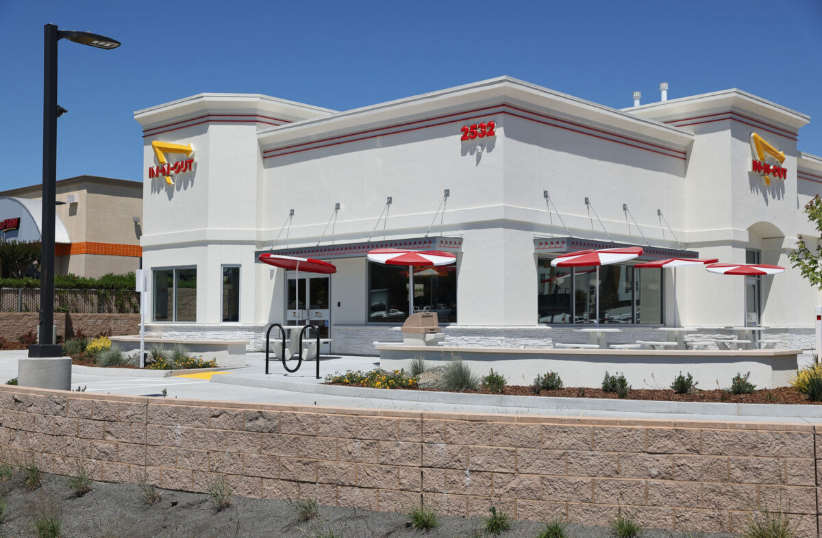 New In-N-Out location along Santa Rosa Avenue in Santa Rosa on Tuesday, July 11, 2023. (Christopher Chung/The Press Democrat)