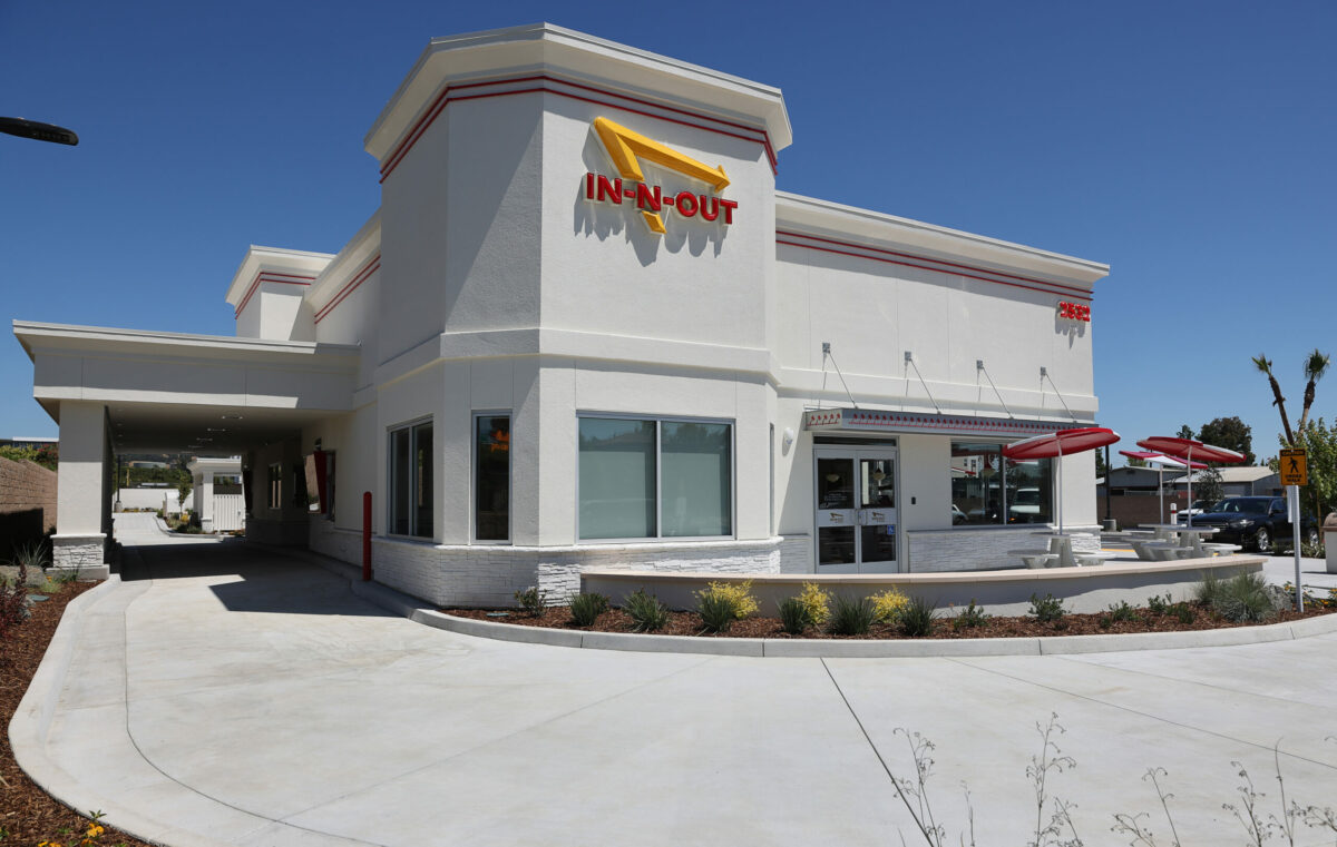 New In-N-Out location along Santa Rosa Avenue in Santa Rosa on Tuesday, July 11, 2023. (Christopher Chung/The Press Democrat)
