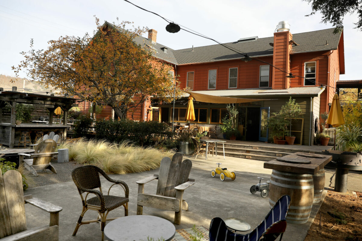 The Boonville Hotel in Boonville on Monday, November 11, 2019. (BETH SCHLANKER/ The Press Democrat)