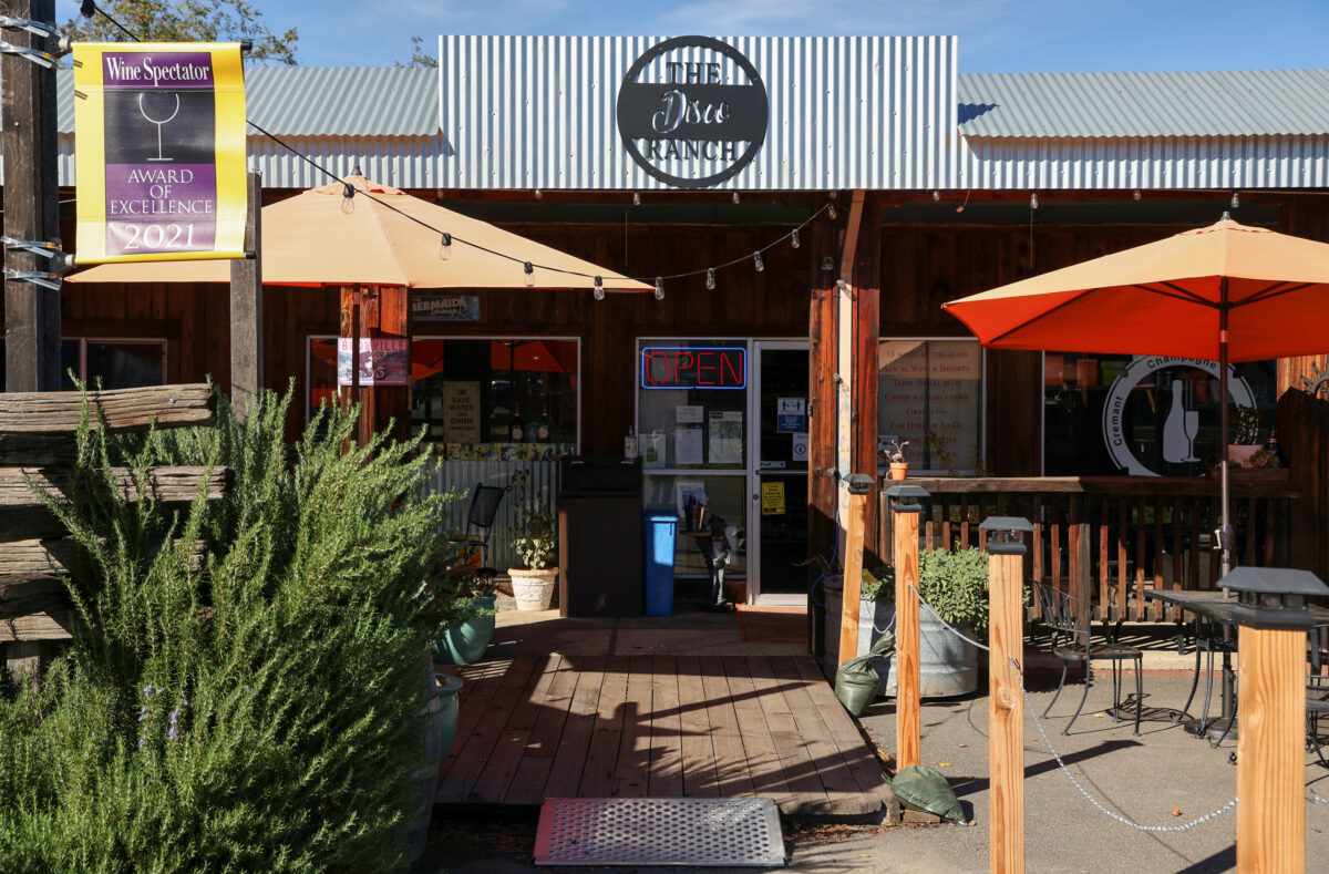 Disco Ranch Wine Bar + Specialty Market in Boonville on Thursday, November 11, 2021. (Christopher Chung/ The Press Democrat)