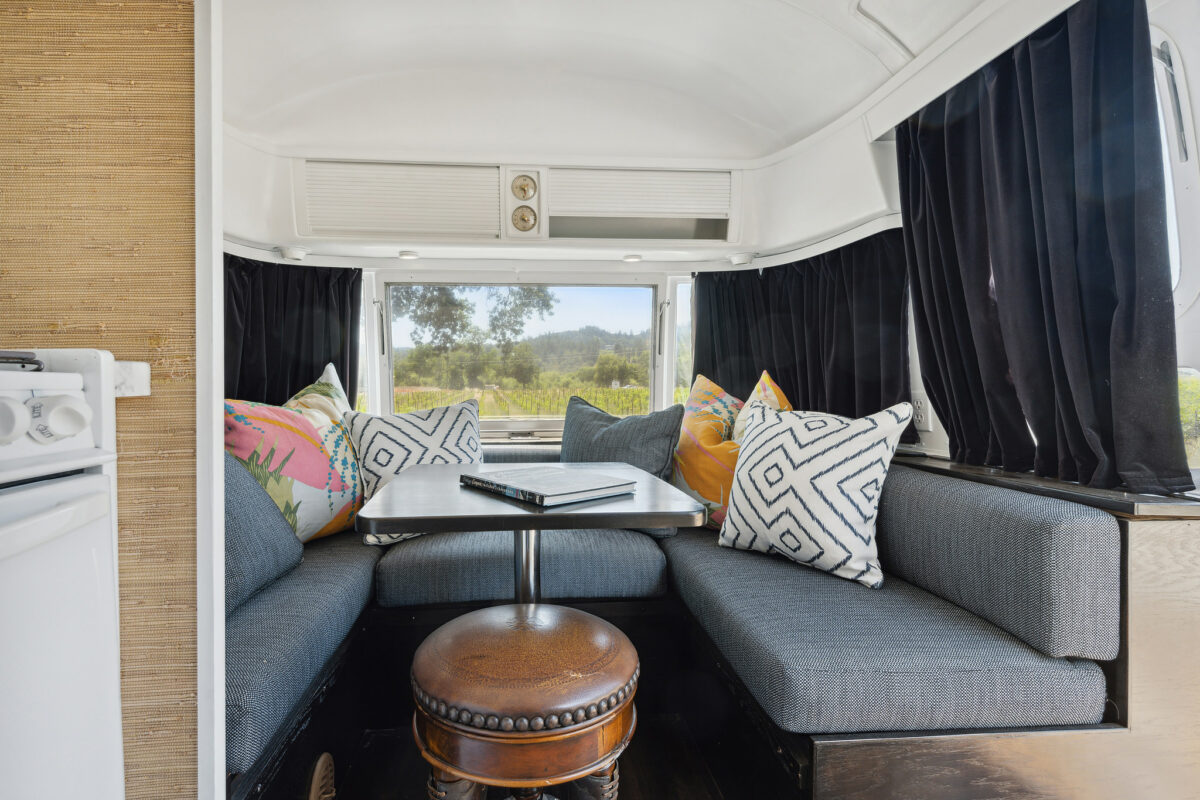 Even the Airstream has been thoughtfully updated. (Open Homes Photography)